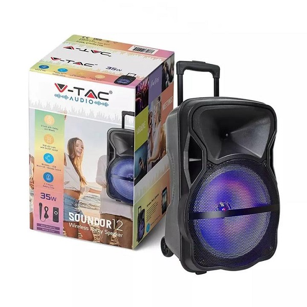 Altoparlante ricaricabile con woofer 35w